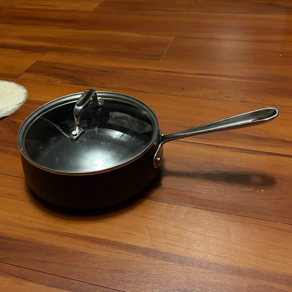 All-Clad MetalCrafters 2.5QT/2.35L Nonstick Sauce Pan with Lid